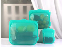 Eco-Friendly Silicone Food Storage Bags - Large Capacity - Ghemy.co.uk