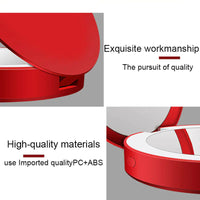 Portable Folding LED Makeup Mirror with Power Bank - Ghemy.co.uk