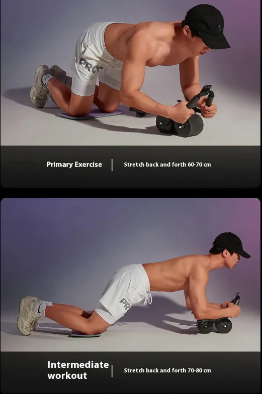 Automatic Rebound Abdominal Wheel - Ghemy.co.uk