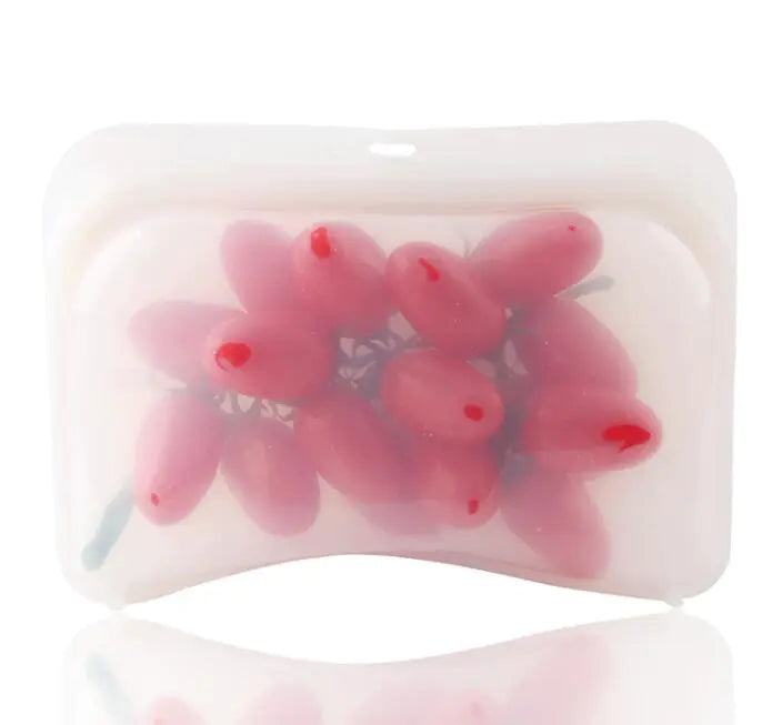 Eco-Friendly Silicone Food Storage Bags - Large Capacity - Ghemy.co.uk