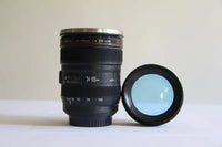 Creative Stainless Steel Camera Lens Self-Stirring Cup - Ghemy.co.uk