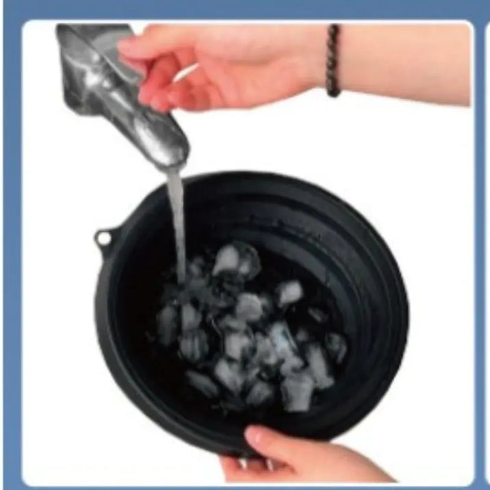 Collapsible Silicone Ice Basin - Ghemy.co.uk