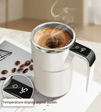 Magnetic Stirring Coffee Cup - Ghemy.co.uk