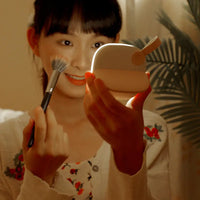Portable Pocket Makeup Mirror with LED Light - Ghemy.co.uk