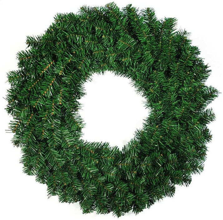 24Inch Christmas Wreath Decorative Christmas with Light Door Winter Pine Cone - Ghemy.co.uk
