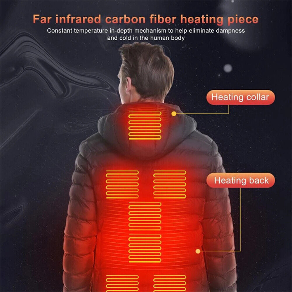 USB Heated Jacket for Men & Women – Warm, Lightweight & Rechargeable