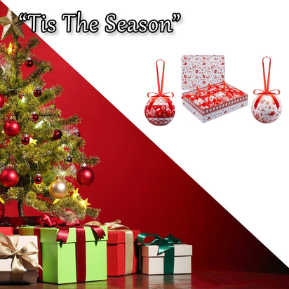 Christmas Bauble Decoration Hanging Tree 12 Piece 7. 5Cm Bauble Set Nordic - Ghemy.co.uk