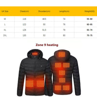 USB Heated Jacket for Men & Women – Warm, Lightweight & Rechargeable