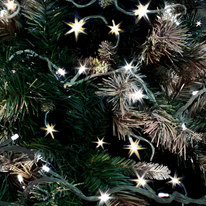 The Christmas Workshop 70330 Warm White Christmas Lights / 100 LED Christmas Tre - Ghemy.co.uk