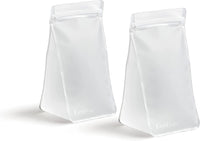 Zeal Ecobagz Reusable Food Storage Bags, Silicone Ziplock Food Containers (1L) S - Ghemy.co.uk