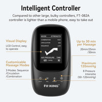 Leg Massager, Recovery Boots Leg Massagers for Pain and Circulation Relaxing Foot Calf & Thigh Compression Massage Machine Enhance Sports Performance (Medium) - Ghemy.co.uk