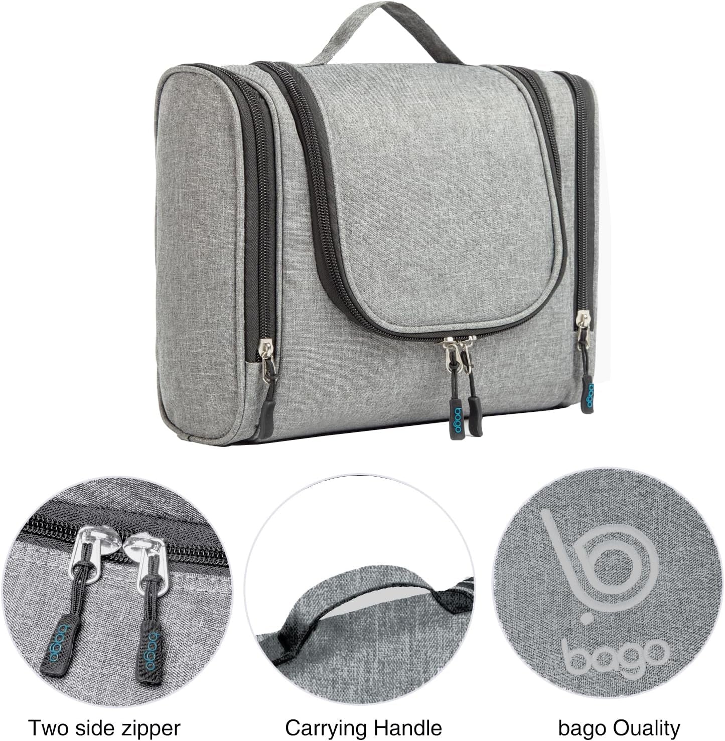 Travel Hanging Toiletry Wash Bag Makeup Cosmetic Organizer - Ghemy.co.uk