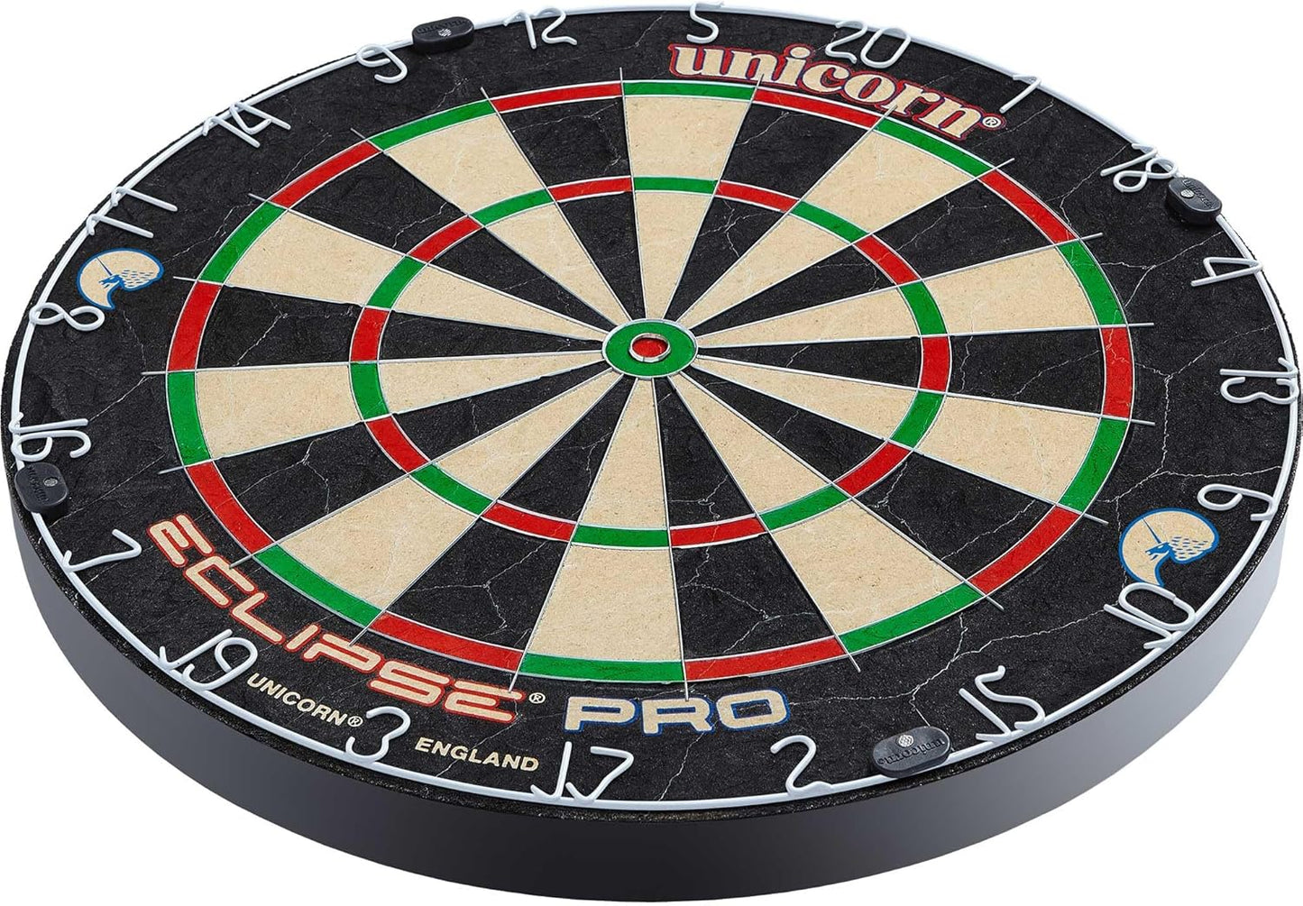 Eclipse Pro, Professional Bristle Dartboard with Competition Quality Sisal, Spider and Number Ring, Professional Dart Board for Adults - Ghemy.co.uk