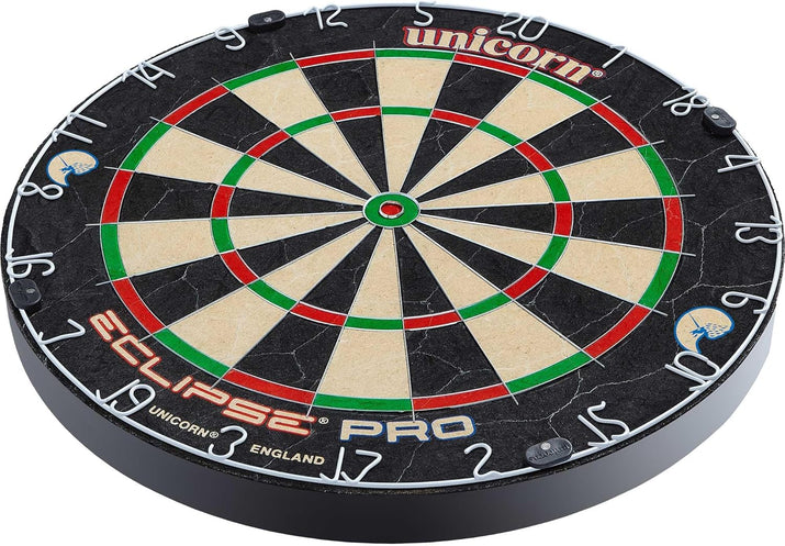 Eclipse Pro, Professional Bristle Dartboard with Competition Quality Sisal, Spider and Number Ring, Professional Dart Board for Adults - Ghemy.co.uk