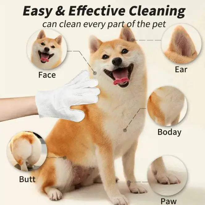 Pet Cleaning Gloves & Wipes - Ghemy.co.uk