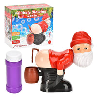 Santa’s Fart Bubble Machine – Christmas Toy with Music, Lights & Bubbles