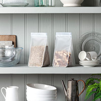 Zeal Ecobagz Reusable Food Storage Bags, Silicone Ziplock Food Containers (1L) S - Ghemy.co.uk
