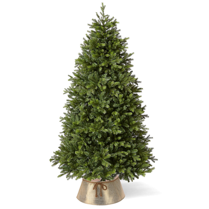 Christmas Tree Skirt Stand Base Cover Xmas Ornament Decoration Gold Silver 40Cm - Ghemy.co.uk