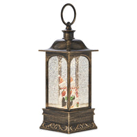 Large Christmas Water Spinner Snow Globe Snowman Tree Rustic Decorations Figures - Ghemy.co.uk