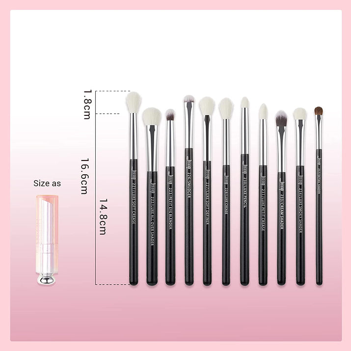 Eye Brushes 15Pcs Professional Makeup Brushes - Ghemy.co.uk