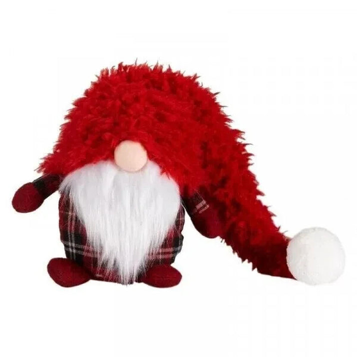 Large Soft Gonk Santa – Nordic Christmas Plush Ornament (Red)