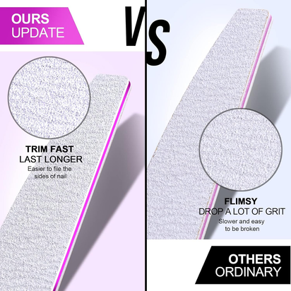 10 Pcs Nail File Set - Ghemy.co.uk