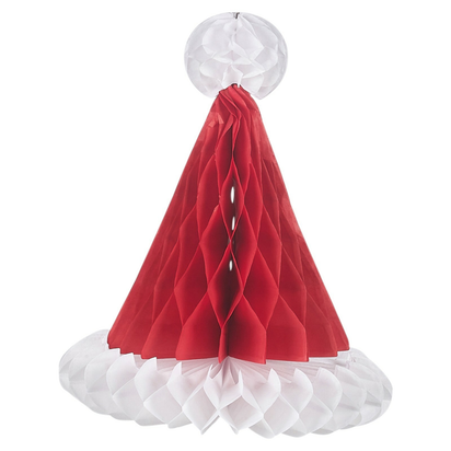2 Decorative Christmas Honeycomb Christmas Tree Tissue Hanging Santa Party D?Cor - Ghemy.co.uk