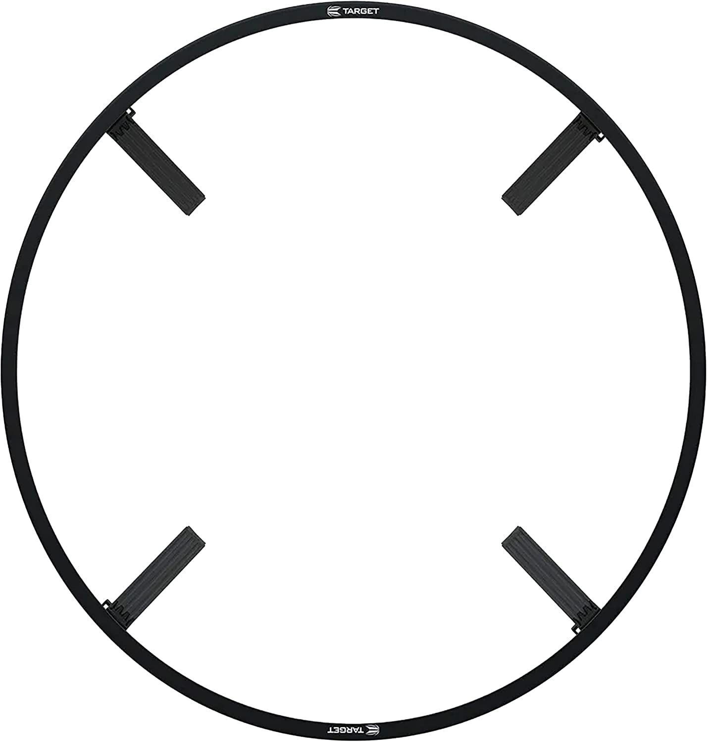 Corona Vision Dartboard Lighting System, Black Frame | White LED Dart Board Surround Ring Light | Available with Pro Tour Dartboards Surround & Championship Dartboard, or Oche Dart Mat - Ghemy.co.uk