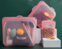 Eco-Friendly Silicone Food Storage Bags - Large Capacity - Ghemy.co.uk
