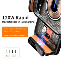 Max 66W Car Mount Phone Holder Intelligent Infrared Air Vent Clip 15W Car Wireless Charger Magnetic for Iphone Samsung Xiaomi - Ghemy.co.uk