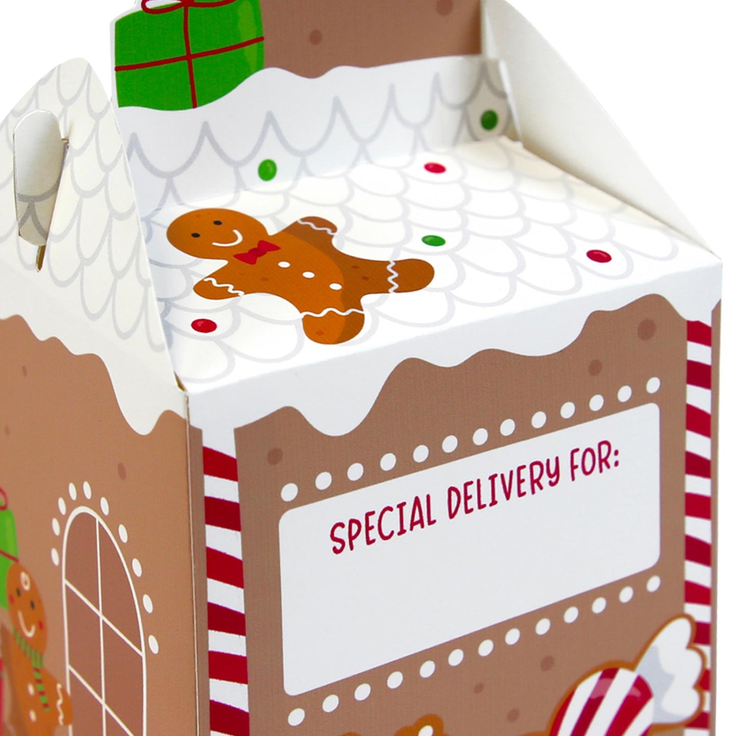 Christmas Treat Boxes – 4-Pack, 100% Recyclable (19 x 10 x 10 cm)