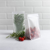 Zeal Ecobagz Reusable Food Storage Bags, Silicone Ziplock Food Containers (1L) S - Ghemy.co.uk