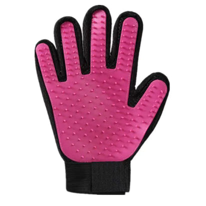 Pet Grooming Gloves for Cats and Dogs with Brush - Ghemy.co.uk