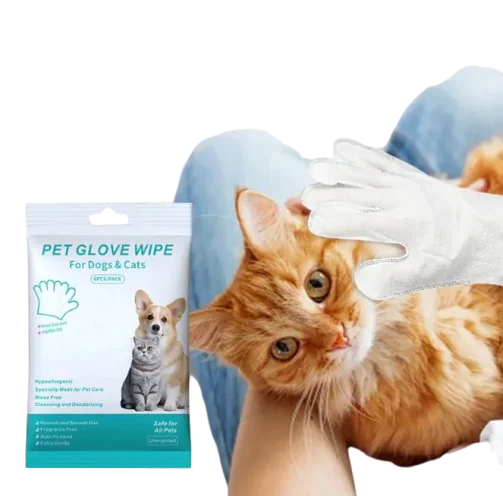 Pet Cleaning Gloves & Wipes - Ghemy.co.uk