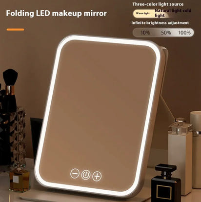 Plus-Size LED Makeup Mirror With Fill Light - Ghemy.co.uk