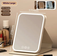 Plus-Size LED Makeup Mirror With Fill Light - Ghemy.co.uk