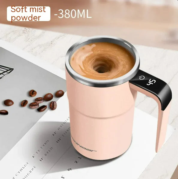 Magnetic Stirring Coffee Cup - Ghemy.co.uk