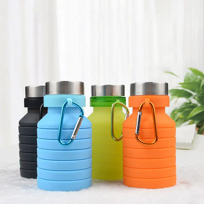 Collapsible Sports Water Bottle for Outdoor Activities - Ghemy.co.uk