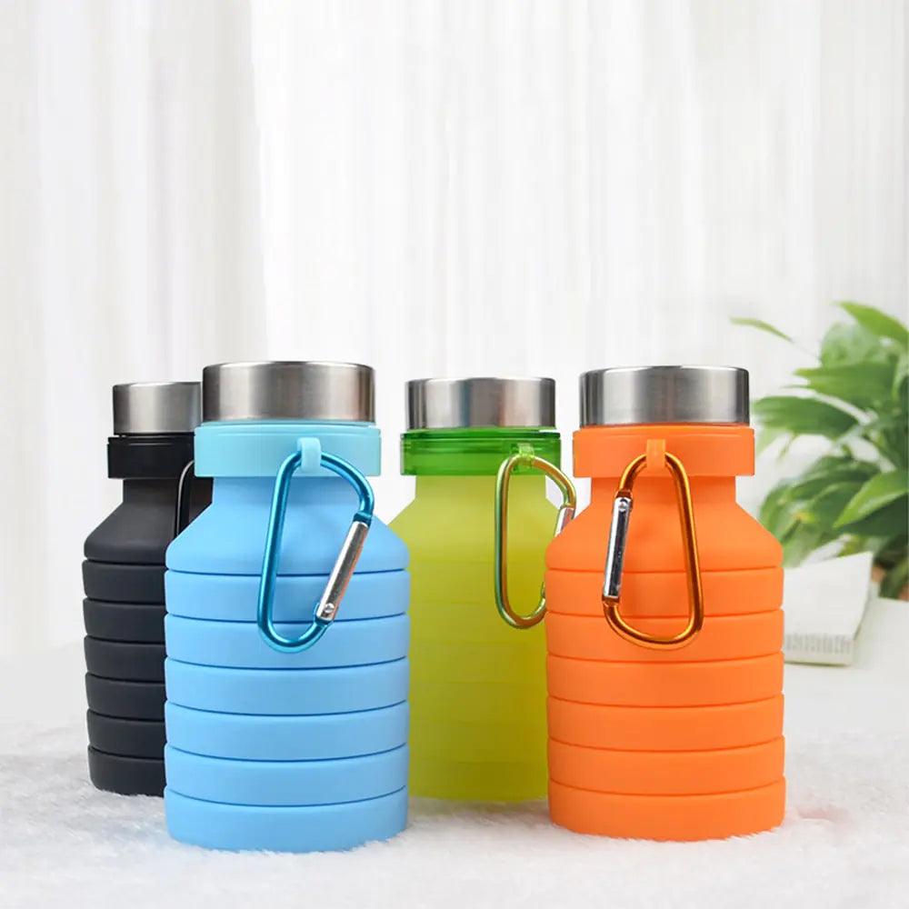 Collapsible Sports Water Bottle for Outdoor Activities - Ghemy.co.uk