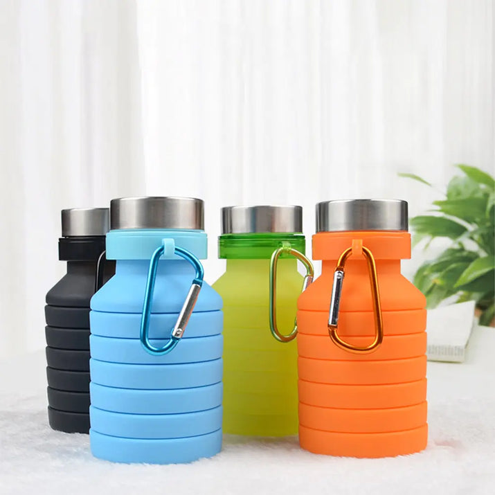 Collapsible Sports Water Bottle for Outdoor Activities - Ghemy.co.uk