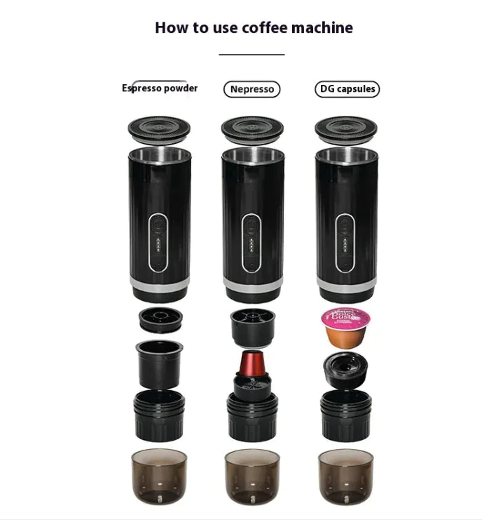 Portable Coffee Maker - Ghemy.co.uk