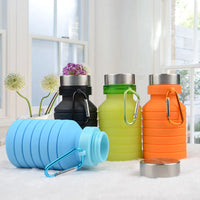 Collapsible Silicone Water Bottle - Ghemy.co.uk